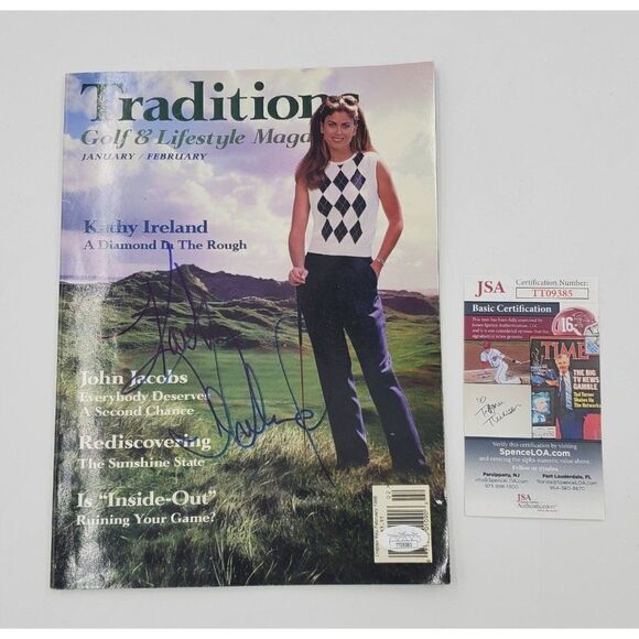 Other - Kathy Ireland Signed Magazine JSA COA
